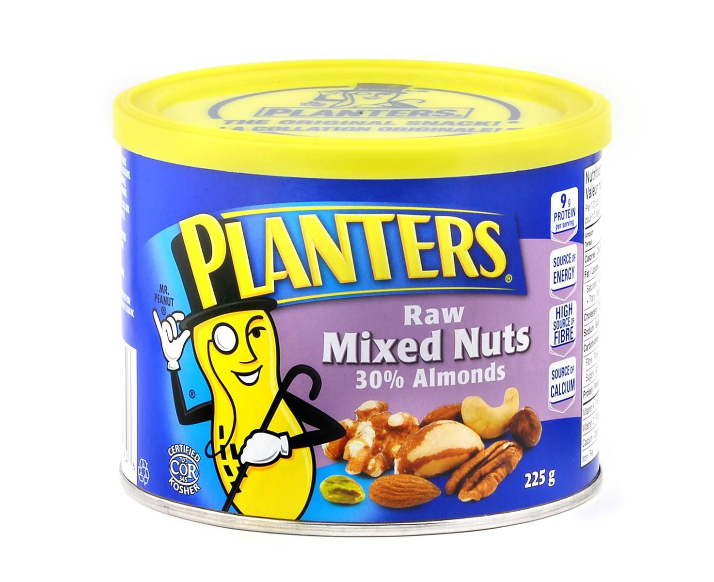 Planters Raw Mixed Nuts Walmart Canada